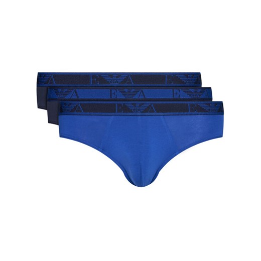 Emporio Armani Underwear Komplet 3 par slipów 111734 0A715 70735 Granatowy M MODIVO okazyjna cena