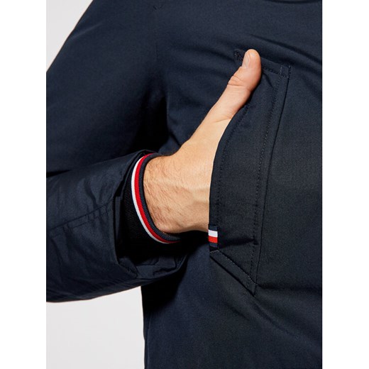 Tommy Hilfiger Kurtka zimowa Hampton Down MW0MW14877 Granatowy Regular Fit Tommy Hilfiger XL promocyjna cena MODIVO