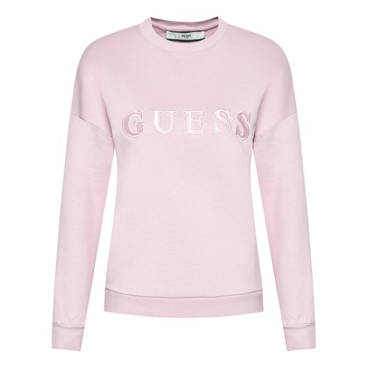 Guess Bluza Alene O1GA01 K68I1 Różowy Regular Fit Guess L MODIVO okazja
