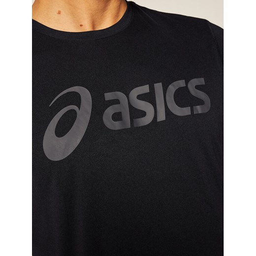 Asics Koszulka techniczna Silver 2011A474 Czarny Regular Fit M wyprzedaż MODIVO