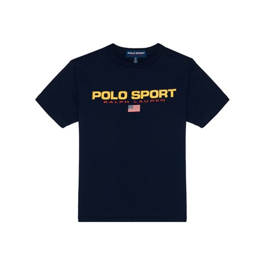Polo Ralph Lauren T-Shirt Ss Cn 323795487001 Granatowy Regular Fit Polo Ralph Lauren XL wyprzedaż MODIVO