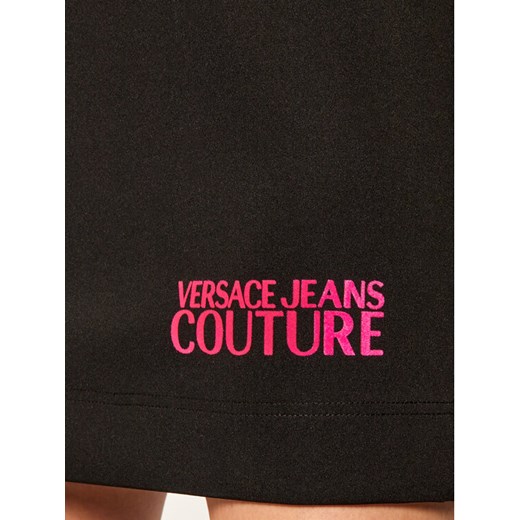 Versace Jeans Couture Sukienka codzienna D2HZA403 Czarny Regular Fit 38 okazja MODIVO