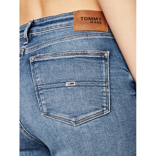 Tommy Jeans Jeansy Nora DW0DW09468 Granatowy Skinny Fit Tommy Jeans 28_30 okazyjna cena MODIVO