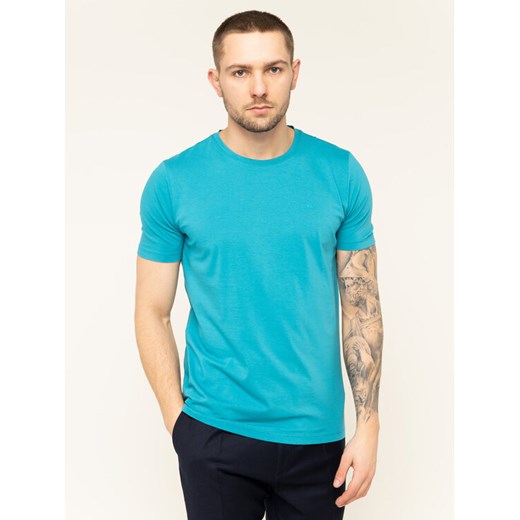 Hugo T-Shirt Dero 201 50422655 Niebieski Regular Fit M okazja MODIVO