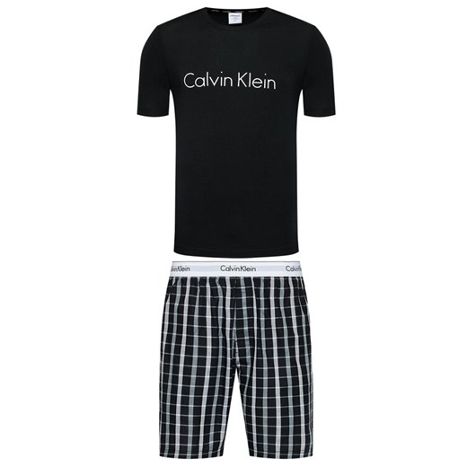 Calvin Klein Underwear Piżama 000NM1746E Czarny Calvin Klein Underwear M okazja MODIVO