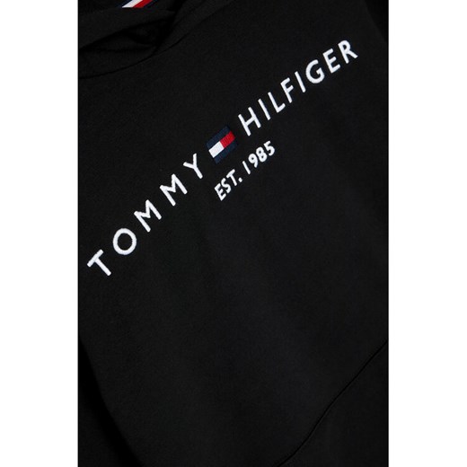 Tommy Hilfiger Bluza Essential Hoodie KB0KB05796 D Czarny Regular Fit Tommy Hilfiger 10Y okazja MODIVO