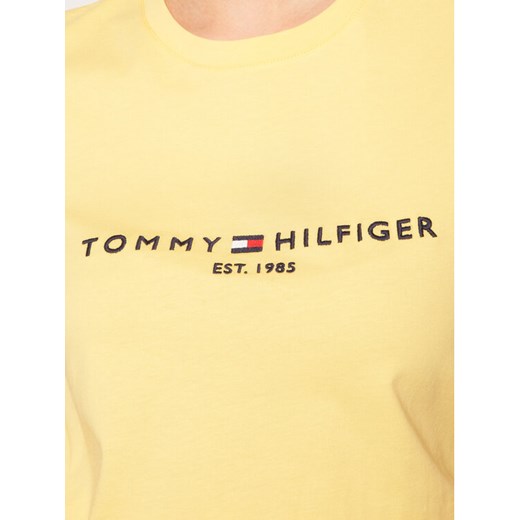 Tommy Hilfiger T-Shirt New Ess WW0WW26868 Żółty Regular Fit Tommy Hilfiger L promocja MODIVO
