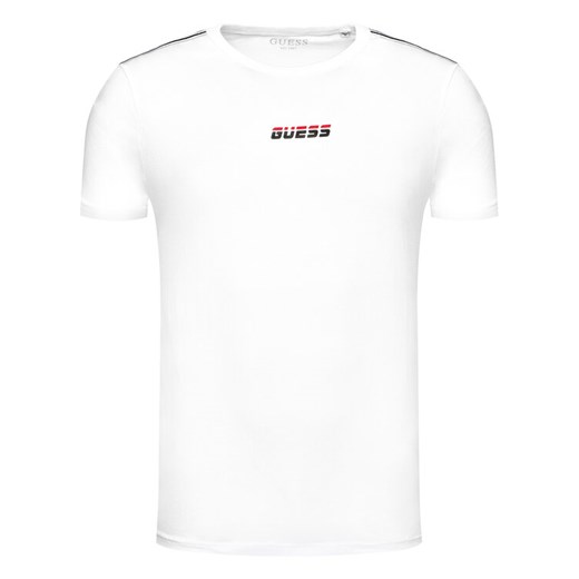 Guess T-Shirt U0BA56 JR02U Biały Regular Fit Guess M okazja MODIVO