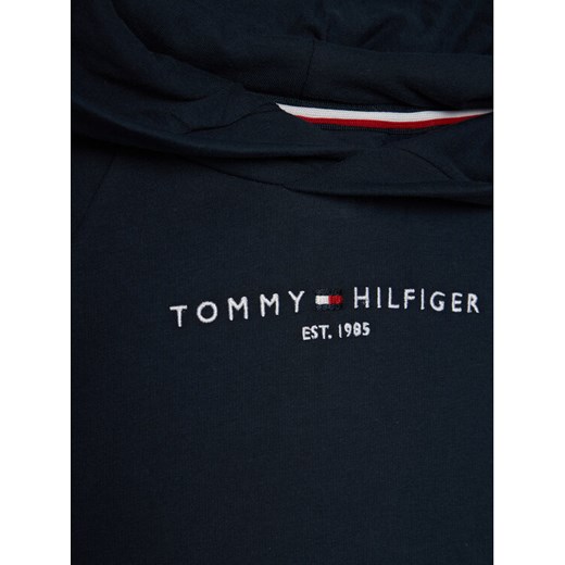 Tommy Hilfiger Sukienka codzienna Essential Hooded KG0KG05293 M Granatowy Tommy Hilfiger 7Y wyprzedaż MODIVO