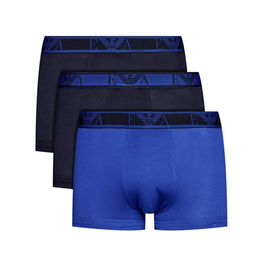 Emporio Armani Underwear Komplet 3 par bokserek 111357 0A715 70735 Granatowy L okazja MODIVO
