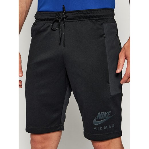 Nike Szorty sportowe Sportswear Air Max CU0116 Czarny Standard Fit Nike S MODIVO okazja
