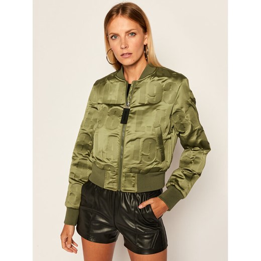 Guess Kurtka bomber Elly W0YL59 WD1V0 Zielony Regular Fit Guess M wyprzedaż MODIVO