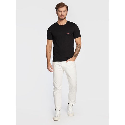 Hugo Komplet 3 t-shirtów Triplet 50480088 Czarny Regular Fit XXL promocyjna cena MODIVO
