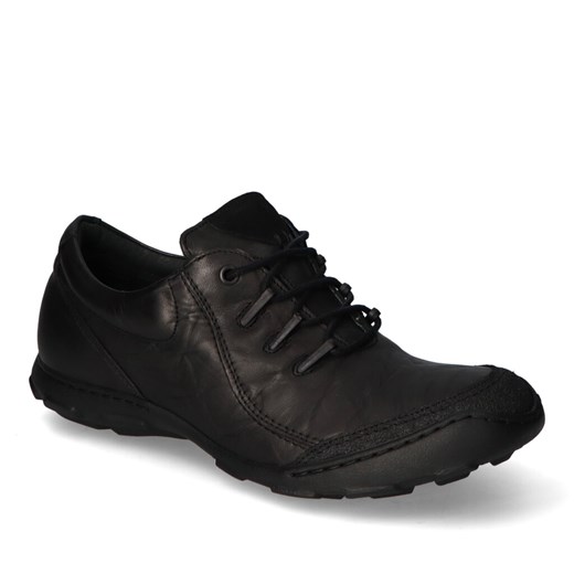 Półbuty Kampa 2159/036 Czarne lico ze sklepu Arturo-obuwie w kategorii Półbuty męskie - zdjęcie 144973567