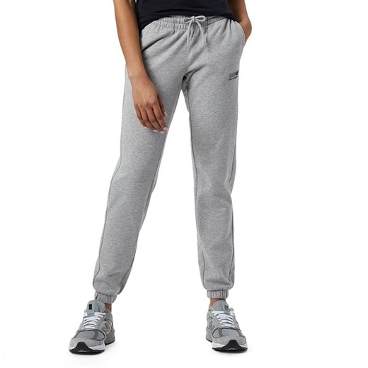 Spodnie New Balance WP23811AG - szare ze sklepu streetstyle24.pl w kategorii Spodnie damskie - zdjęcie 144988898