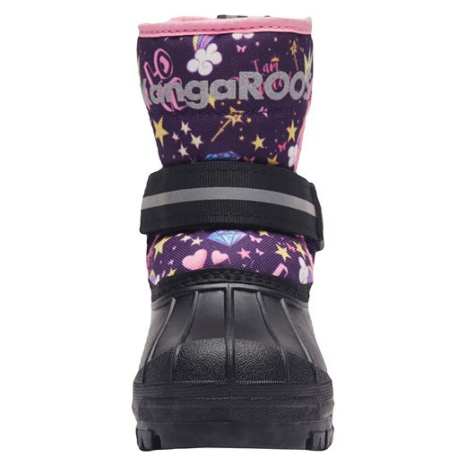 Kozaki zimowe "Shell" w kolorze jasnoróżowo-czarnym Kangaroos 35 okazja Limango Polska