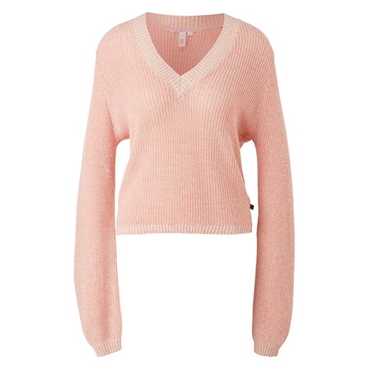 Sweter w kolorze jasnoróżowym Q/s Designed By S.oliver L wyprzedaż Limango Polska