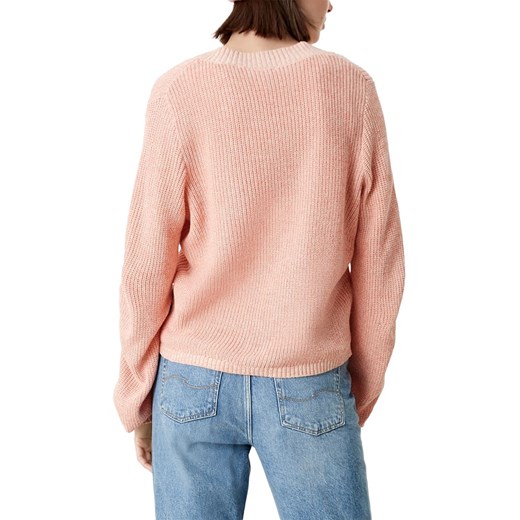 Sweter w kolorze jasnoróżowym Q/s Designed By S.oliver XL wyprzedaż Limango Polska