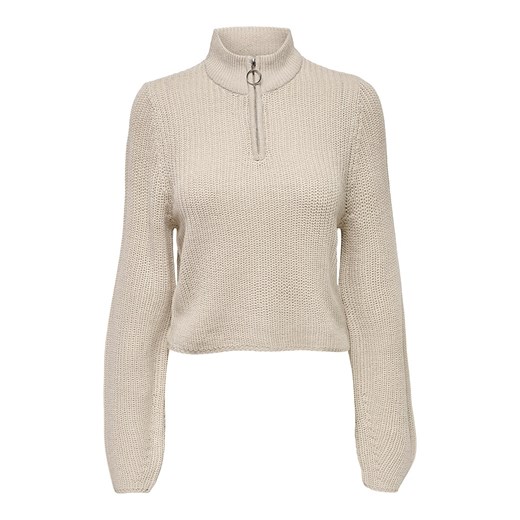Sweter "Ava" w kolorze piaskowym M okazyjna cena Limango Polska
