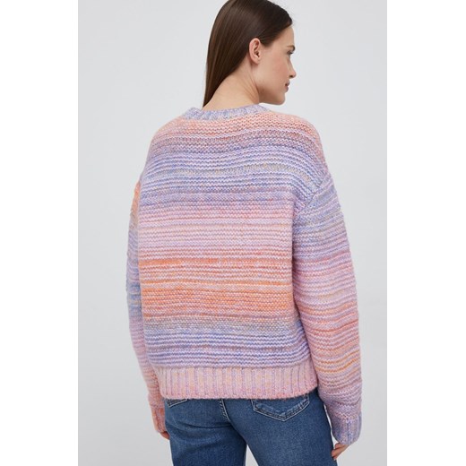 Vero Moda sweter damski kolor różowy ciepły Vero Moda L ANSWEAR.com
