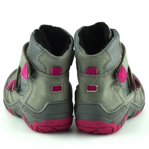 Buty zimowe dla dziewczynki Kornecki 06914 Popiel Kornecki 30 Sklep Dorotka