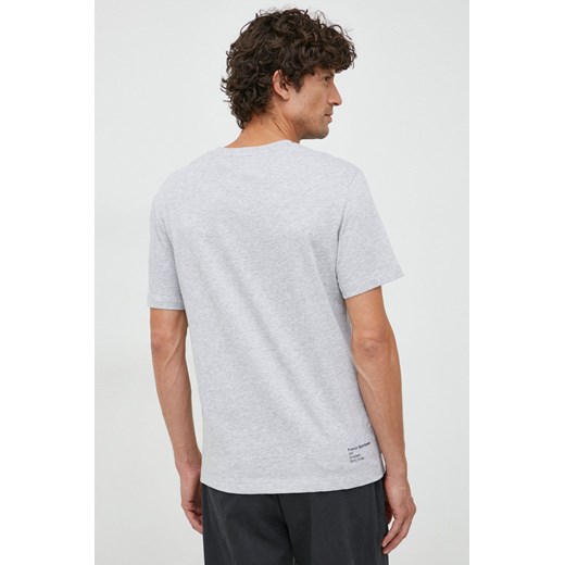 Lacoste t-shirt bawełniany kolor srebrny z aplikacją Lacoste L ANSWEAR.com