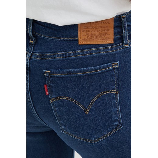 Levi&apos;s jeansy 711 SKINNY damskie medium waist 29/30 ANSWEAR.com