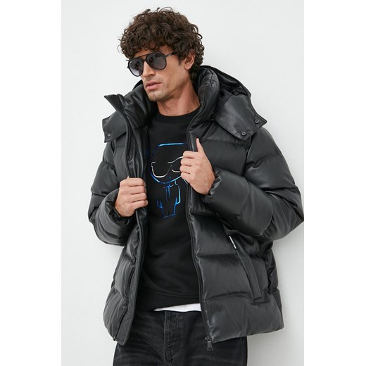 Karl Lagerfeld kurtka kolor czarny zimowa Karl Lagerfeld S ANSWEAR.com