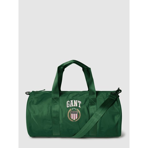 Torba sportowa nadrukiem z logo model ‘GYM BAG RETRO SHIELD’ Gant One Size Peek&Cloppenburg 