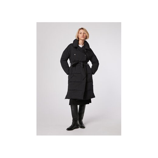 Simple Płaszcz zimowy PLD503-01 Czarny Relaxed Fit Simple 36 Modivo_marki_wlasne