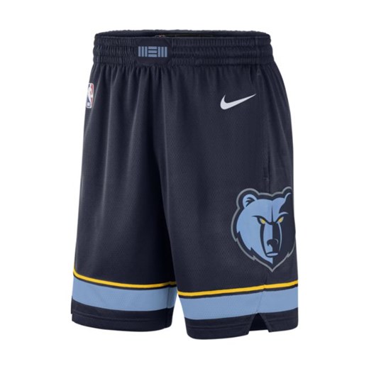 Spodenki męskie Nike NBA Swingman Memphis Grizzlies Icon Edition - Niebieski Nike L Nike poland