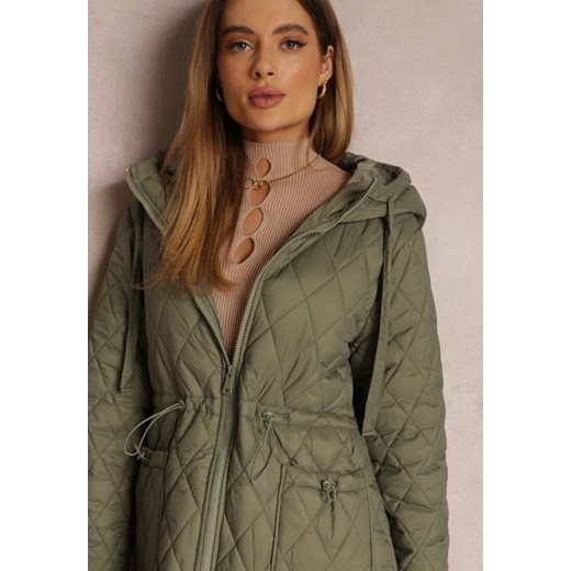 Kurtka damska Renee długa casual jesienna