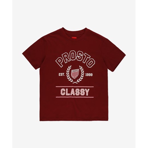 T-shirt Plumie Burgundy Klasyk L Prosto