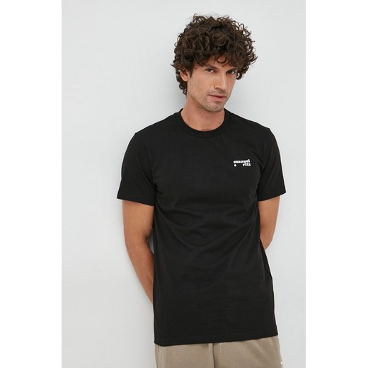Manuel Ritz t-shirt bawełniany kolor czarny z nadrukiem Manuel Ritz XXL ANSWEAR.com