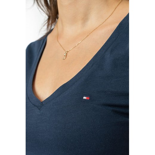 t-shirt damski tommy hilfiger xw0xw00595 granatowy Tommy Hilfiger M promocja Royal Shop