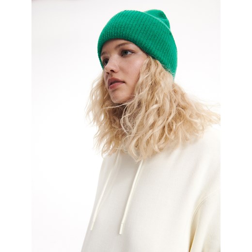 Reserved - Czapka beanie - Zielony Reserved ONE SIZE Reserved