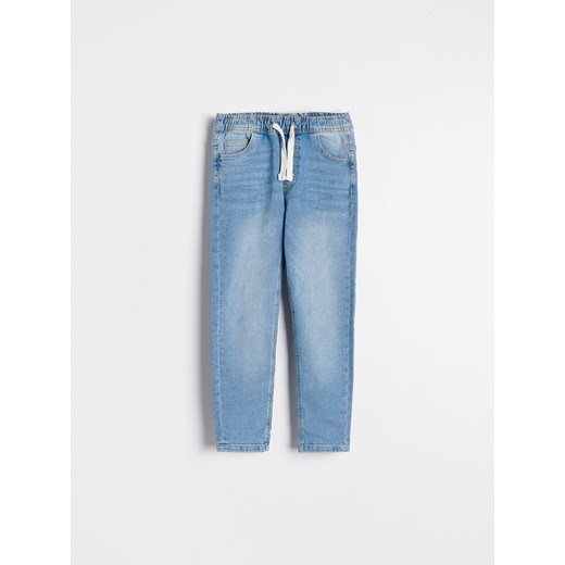 Reserved - Elastyczne jeansy carrot - Niebieski Reserved 170 (13-14 lat) Reserved