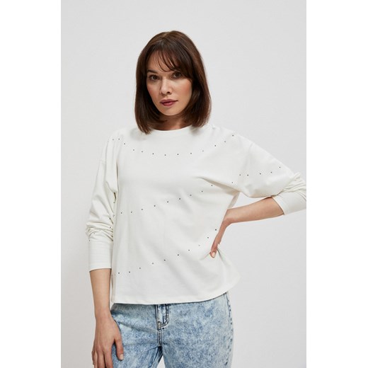 Bluza z dżetami ze sklepu Moodo.pl w kategorii Bluzki damskie - zdjęcie 145216585