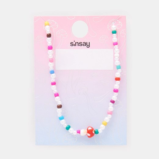 Sinsay - Naszyjnik - Wielobarwny Sinsay Jeden rozmiar Sinsay