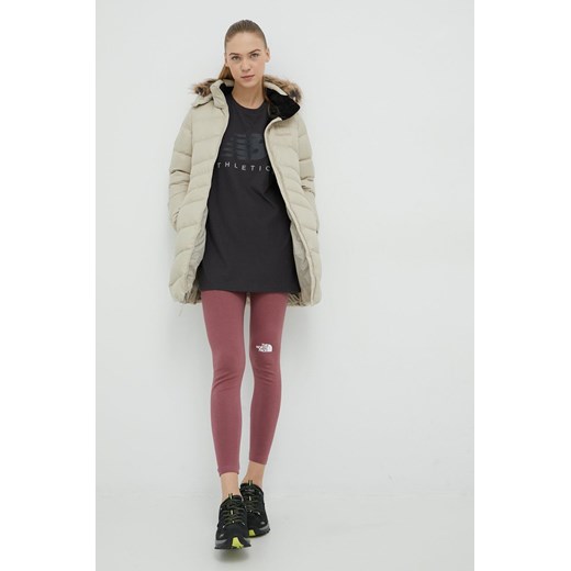 Marmot kurtka puchowa damska kolor beżowy zimowa Marmot XS ANSWEAR.com