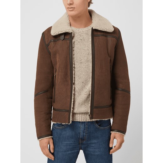 Kurtka skórzana ze skóry jagnięcej strzyżonej model ‘Lammy’ Goosecraft M Peek&Cloppenburg