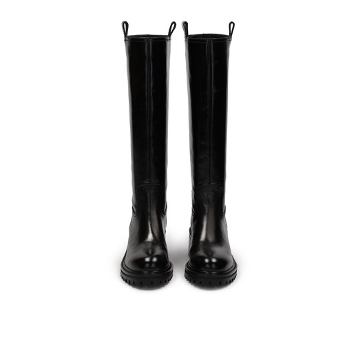 Skórzane kozaki damskie typu riding boots Kazar 39 Kazar