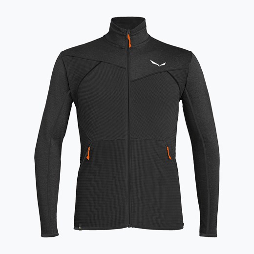 Bluza polarowa męska Salewa Puez Hybrid PL FZ czarna 27388 | WYSYŁKA W 24H | 30 sportano.pl