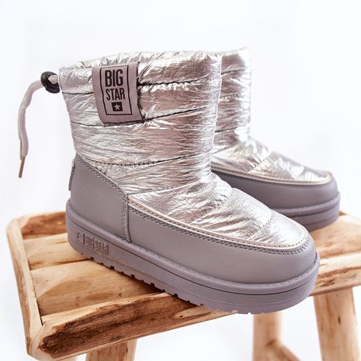 Buty zimowe dziecięce BIG STAR śniegowce bez zapięcia