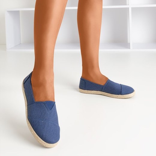 Granatowe espadryle Timsa - Obuwie Royalfashion.pl  royalfashion.pl