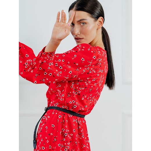 Sukienka w drobny kwiatowy wzór Azuri Azuri S Eye For Fashion