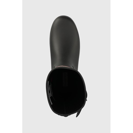 Hunter kalosze Refined Short damskie kolor czarny Hunter 38 ANSWEAR.com