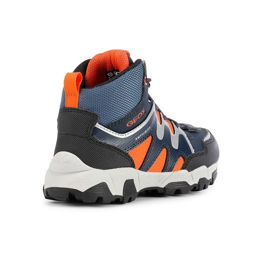 Buty trekkingowe "Magnetar" w kolorze granatowym Geox 24 wyprzedaż Limango Polska