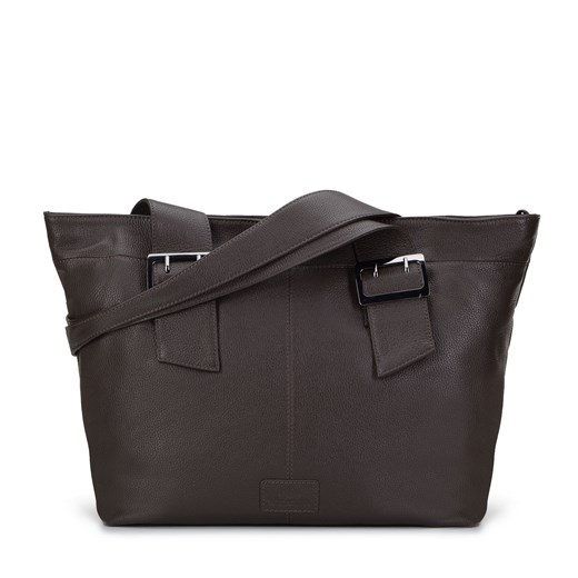 Shopper bag WITTCHEN matowa bez dodatków skórzana elegancka 