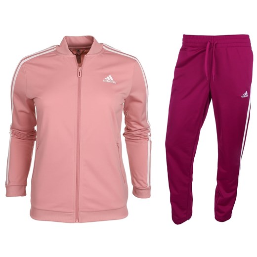 Dres damski adidas Essentials Tracksuit różowy HD4301 M Desportivo